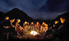 by the fire storytelling